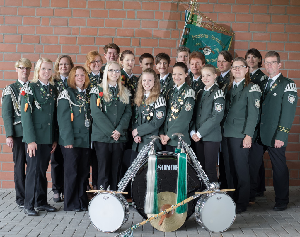 Spielmannszug Altenhagen Gruppenbild